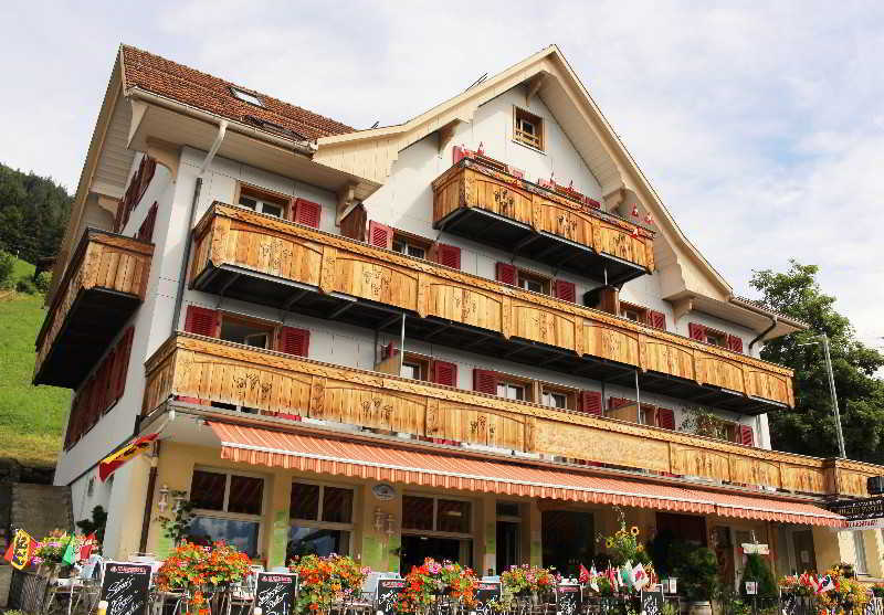 Hotel Sterne Beatenberg Bagian luar foto